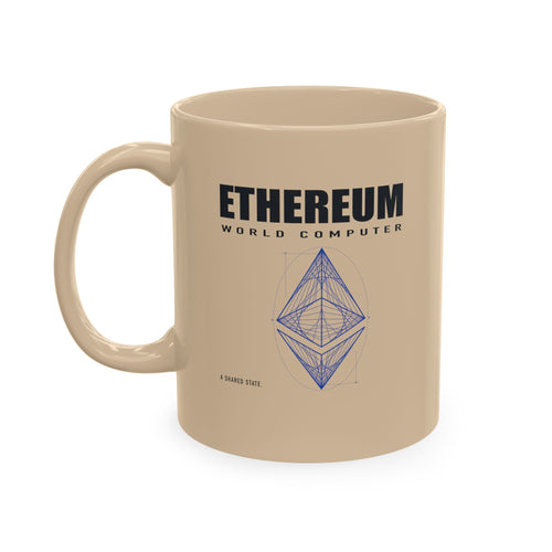 Ethereum World Computer Ceramic Mug