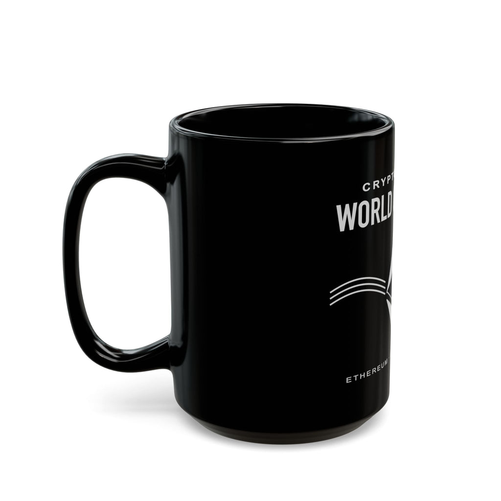 (Europe) Cryptographic World Computer Ethereum Always Settling Black Mug