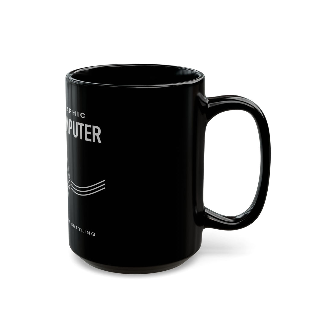 (Europe) Cryptographic World Computer Ethereum Always Settling Black Mug