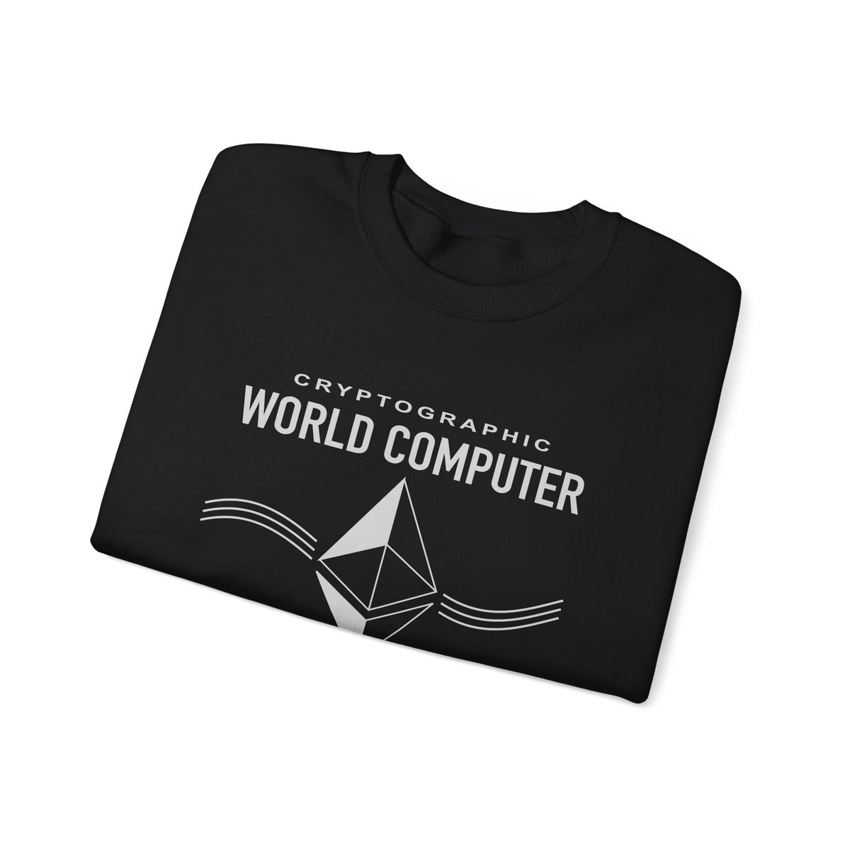 World Computer Minimalist Tech Crewneck Sweatshirt
