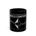 (Europe) Cryptographic World Computer Ethereum Always Settling Black Mug