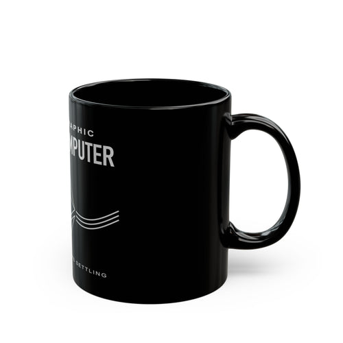 Cryptographic World Computer Ethereum Black Mug